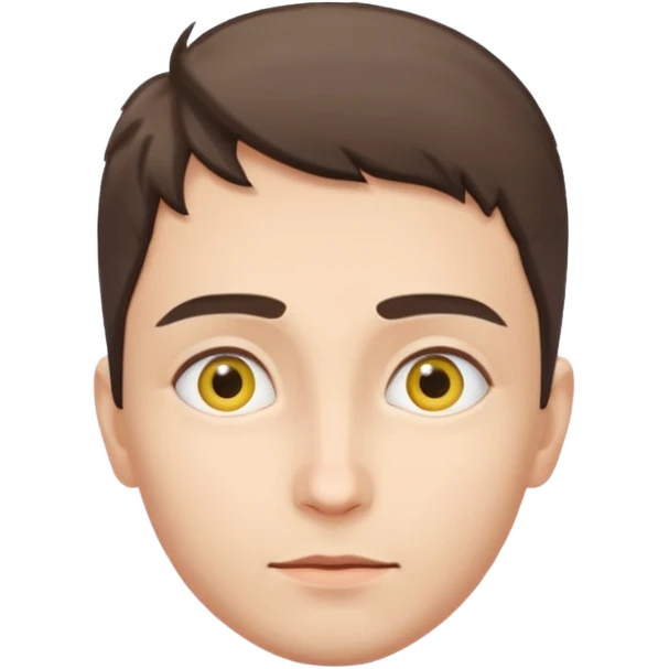 Ukrainean looking up left emoji