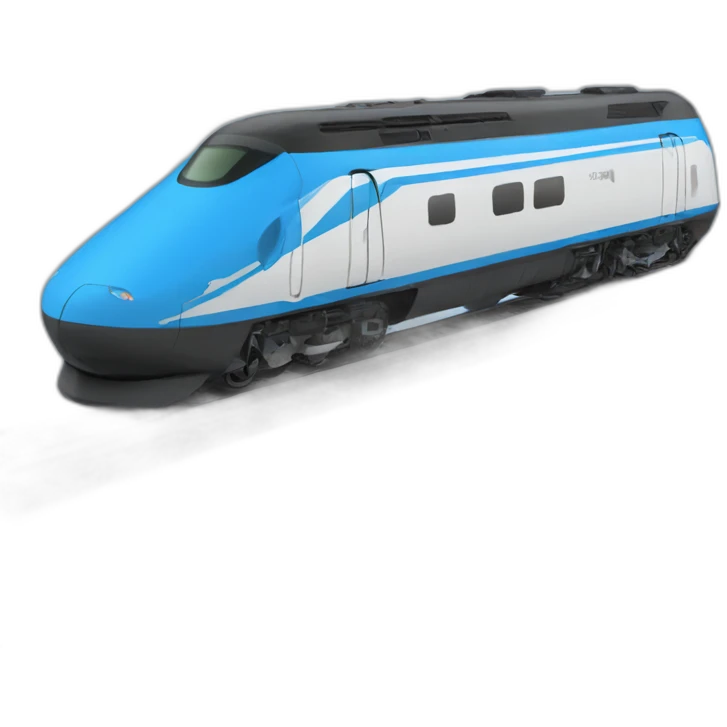 High velocity train blue copkit emoji
