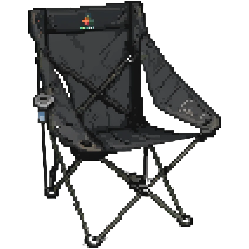 folding camping chair emoji