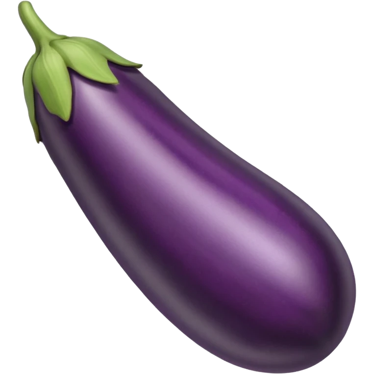 very long straight eggplant emoji