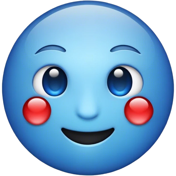 Verification emoji with blue backround emoji