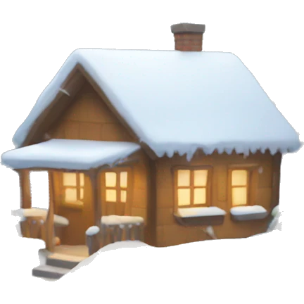 snowy scene emoji