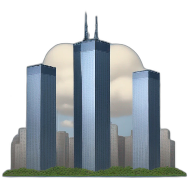 Twin towers emoji