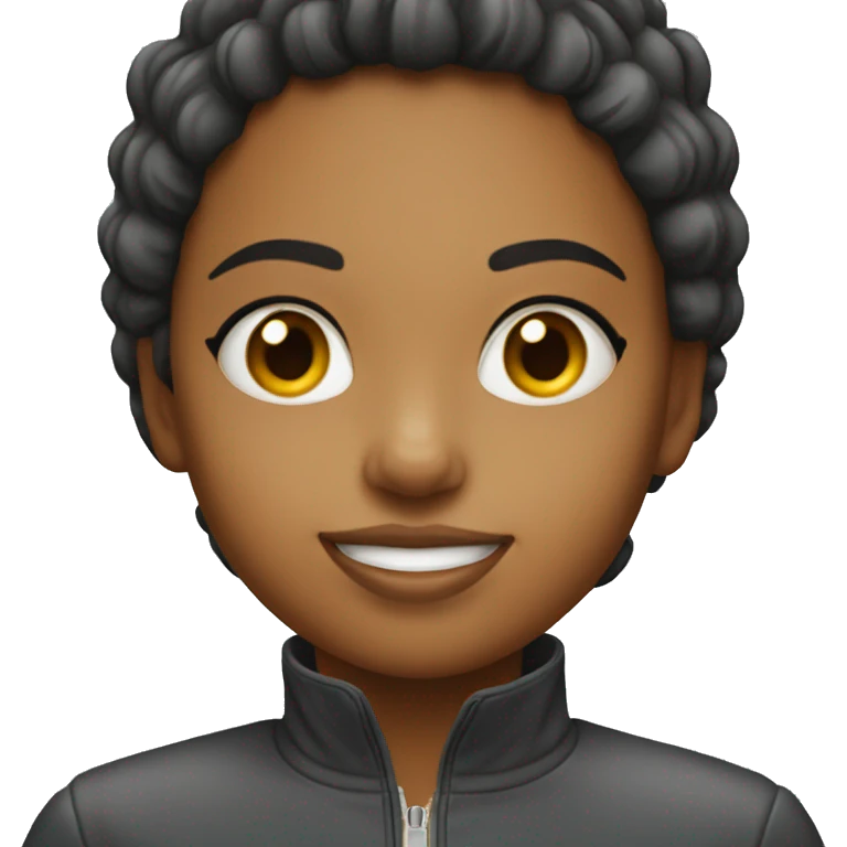 Clean girl with sol de janerio emoji