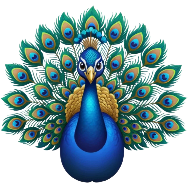 Peacock emoji