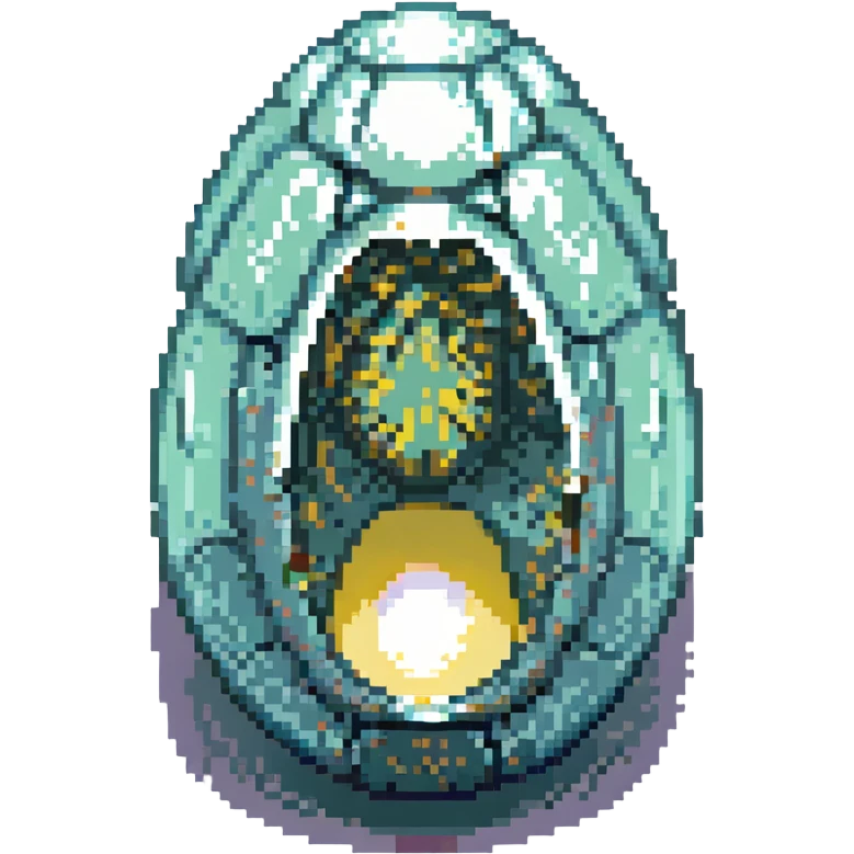 cranial, eye, MRI, SCAN, egg, embryonic, inside of glass egg, dark creature, eerie, otherworldly, crystal embryo, tiny embryo. fetoid shape emoji