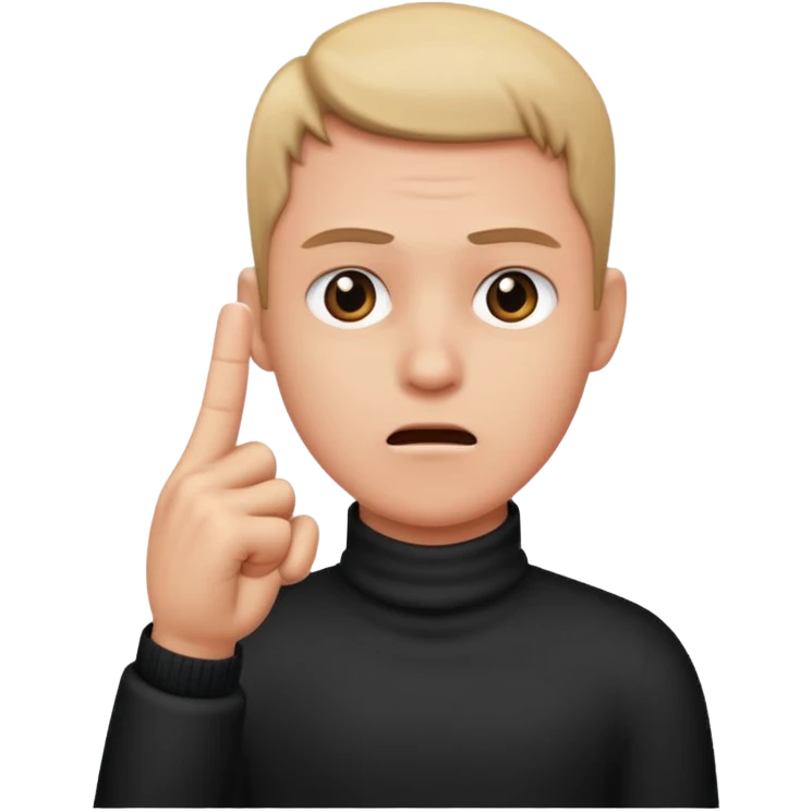 showing with your big finger on the neck like you want to kill them emoji