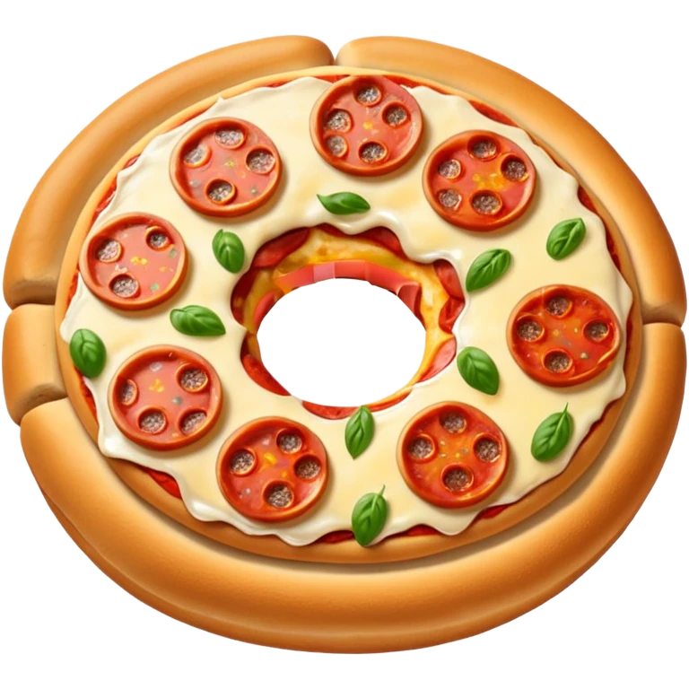 Pizza bagel  emoji