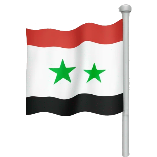 Syrian Revolution flag emoji