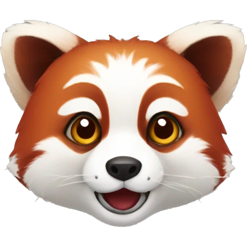 red panda emoji