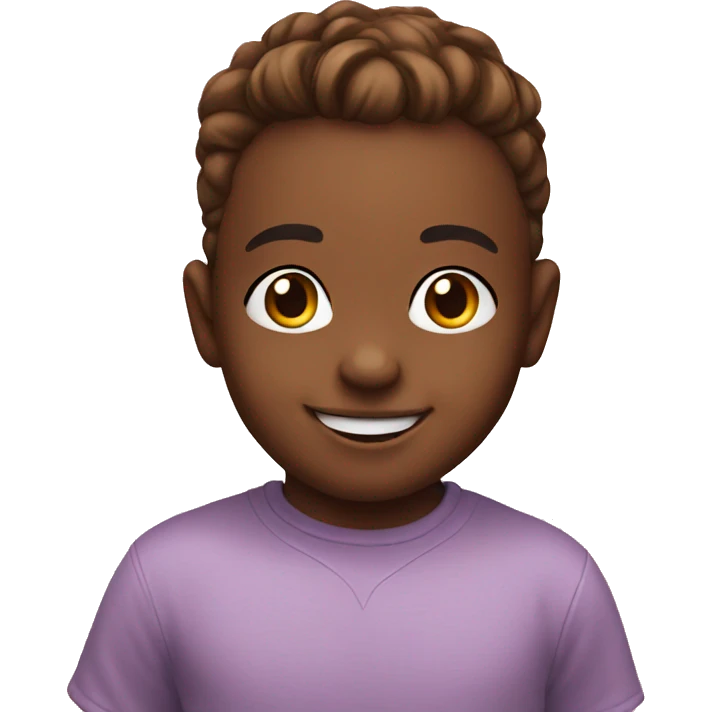 Smile baby emoji