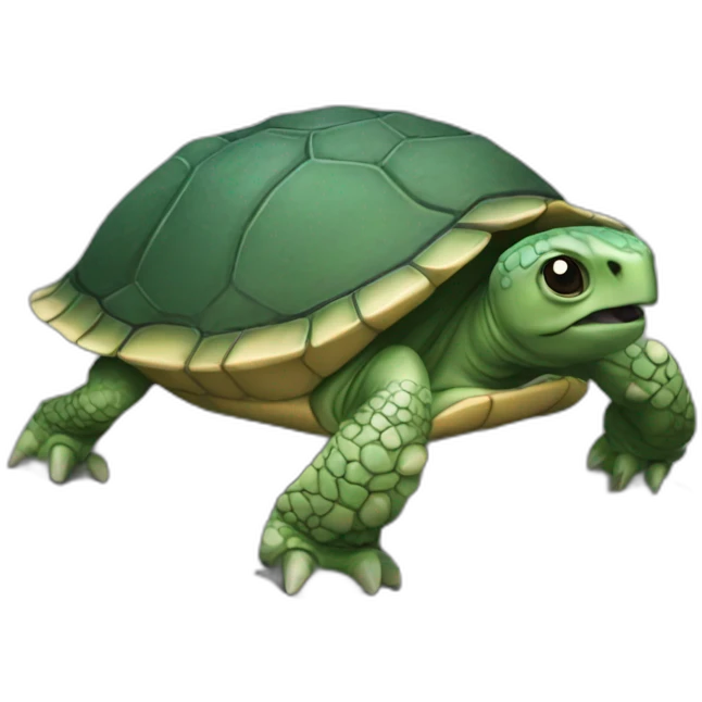 Tortuga matamata  emoji