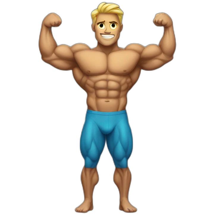 Bodybuilder emoji