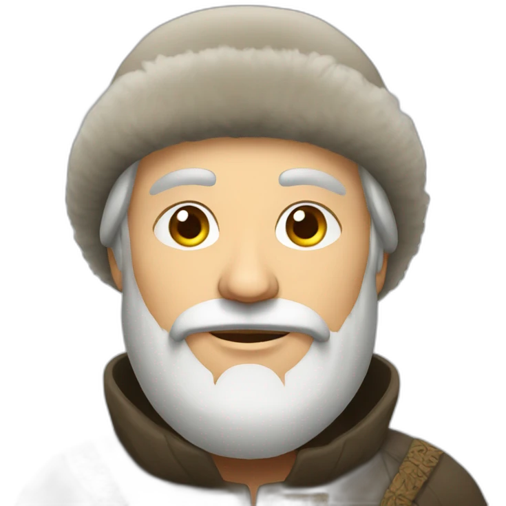 russian traditional man emoji