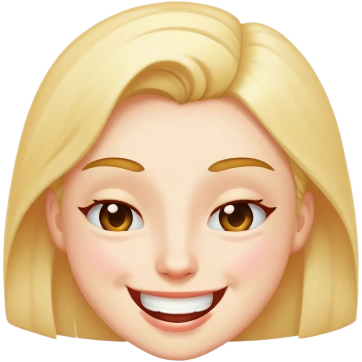 Flirting  emoji