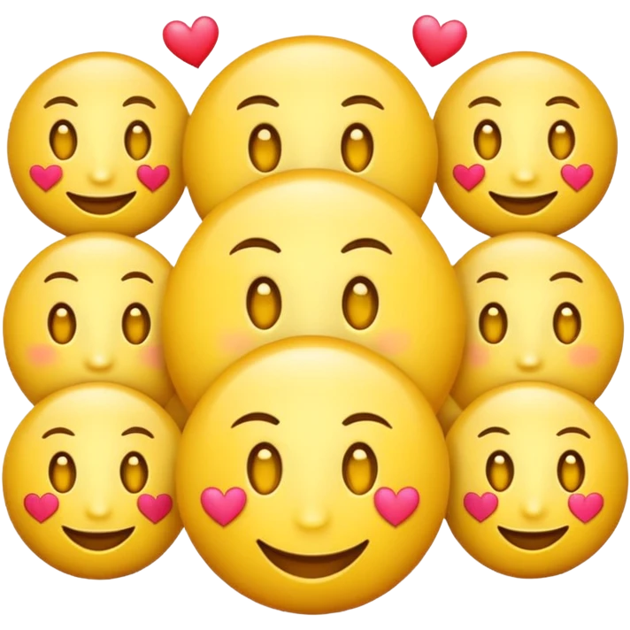 round Emoji with hearts and dollars in eyes emoji