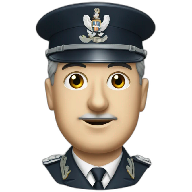 Charles De Gaulle emoji