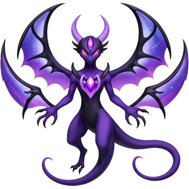 Lunala-Darkrai-Fakémon-hybrid-creature (full body)  emoji