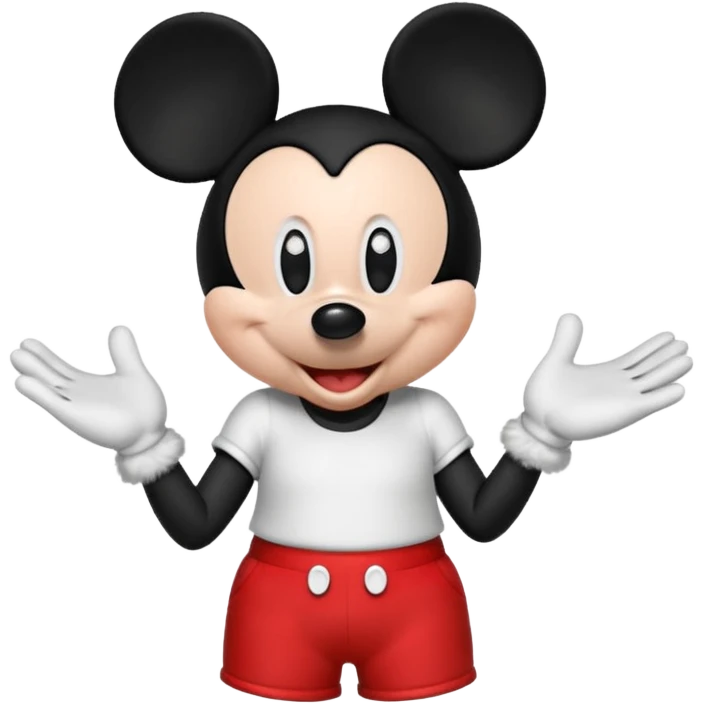Mickey mouse emoji