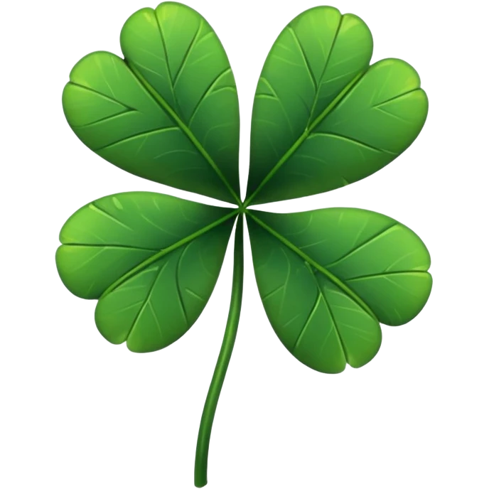 🍀The five-leaf clover that turned black emoji
