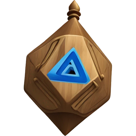 Jewish dreidel a four-sided spinning top, played during the Jewish holiday of Hanukkah emoji