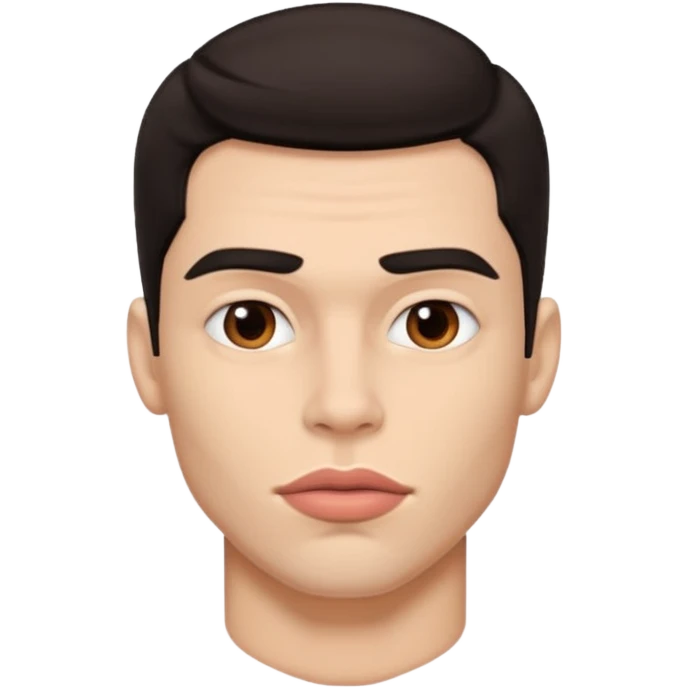 Male with big lips  emoji