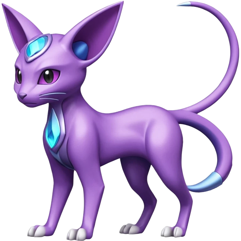 Miraidon-Genesect-Espeon-Mewtwo-Fakémon-hybrid-creature (full body)  emoji