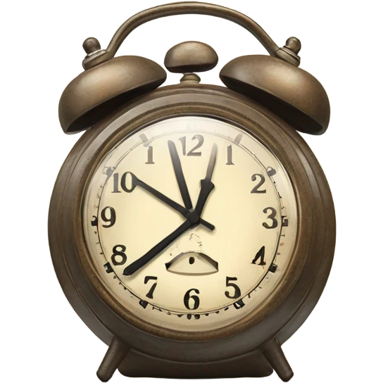 Clock timer’s ringing  emoji
