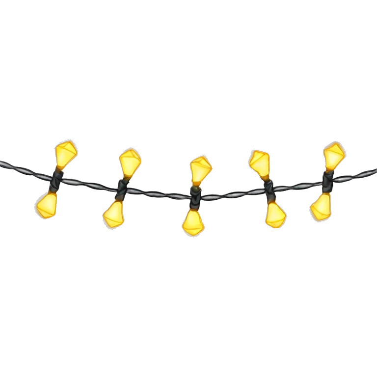 string of lights emoji