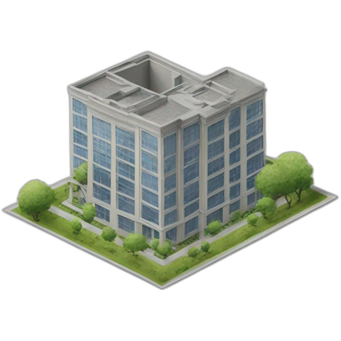 building contrsuction plan on paper emoji