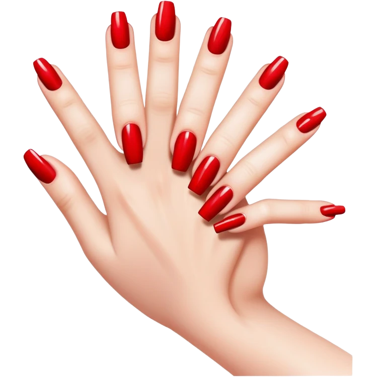 Painting nails emoji
