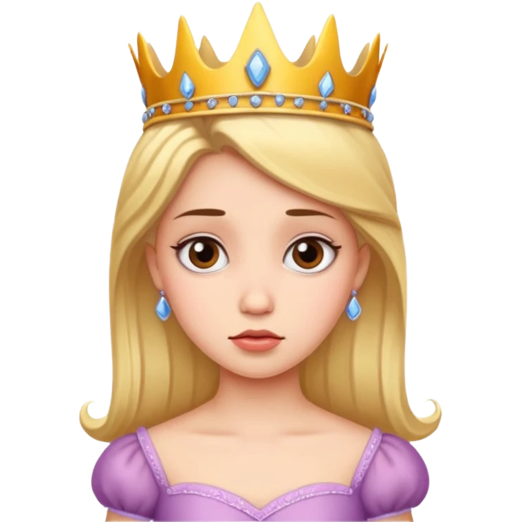 princess being bored  emoji