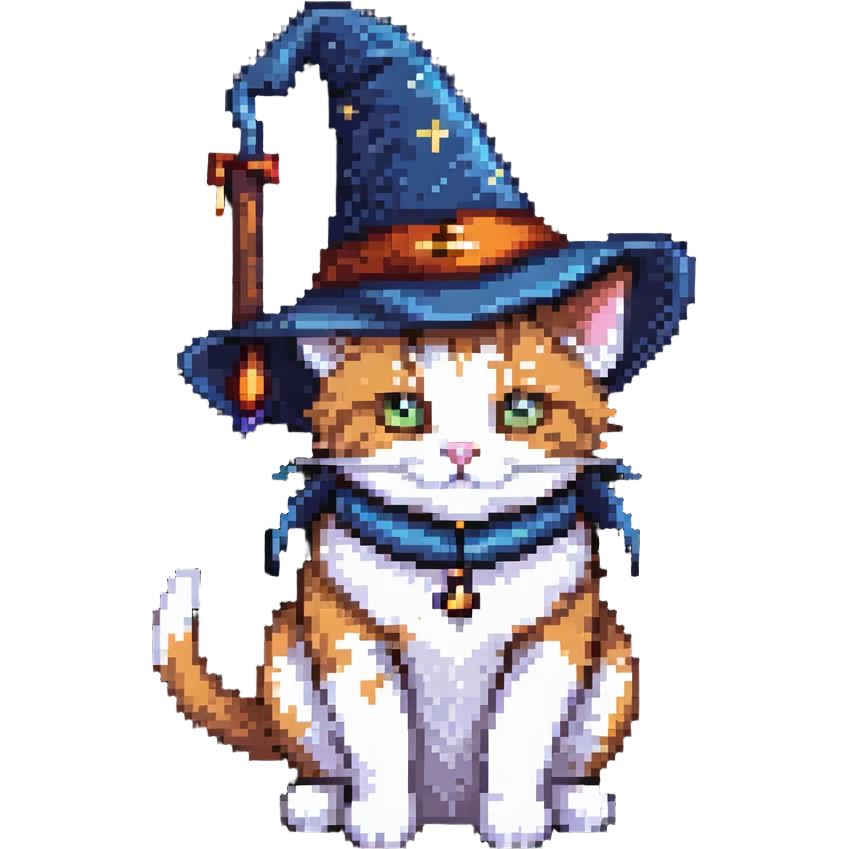wizard cat emoji