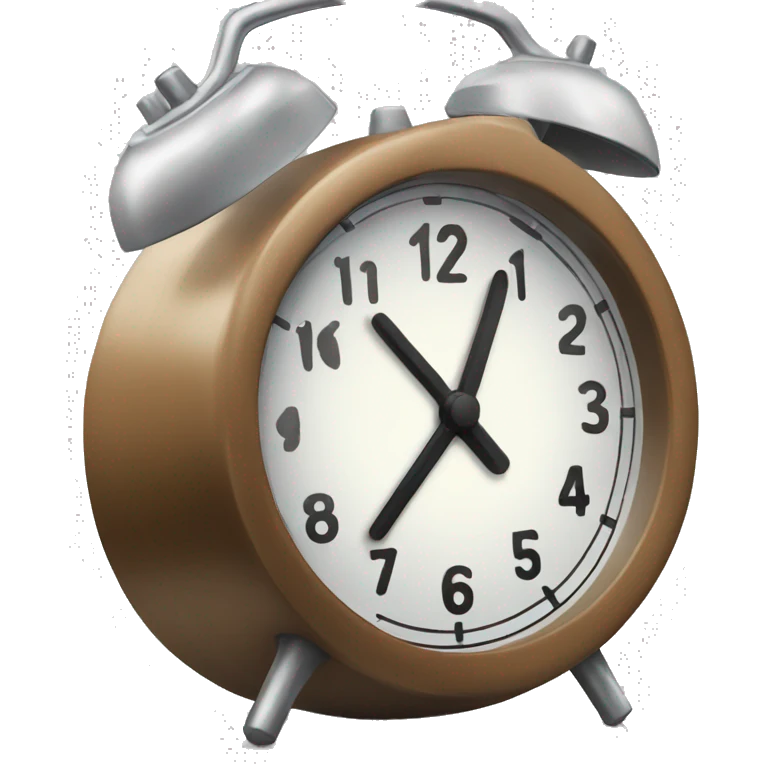 alarm clock emoji