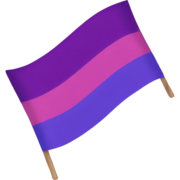 Bisexual flag emoji