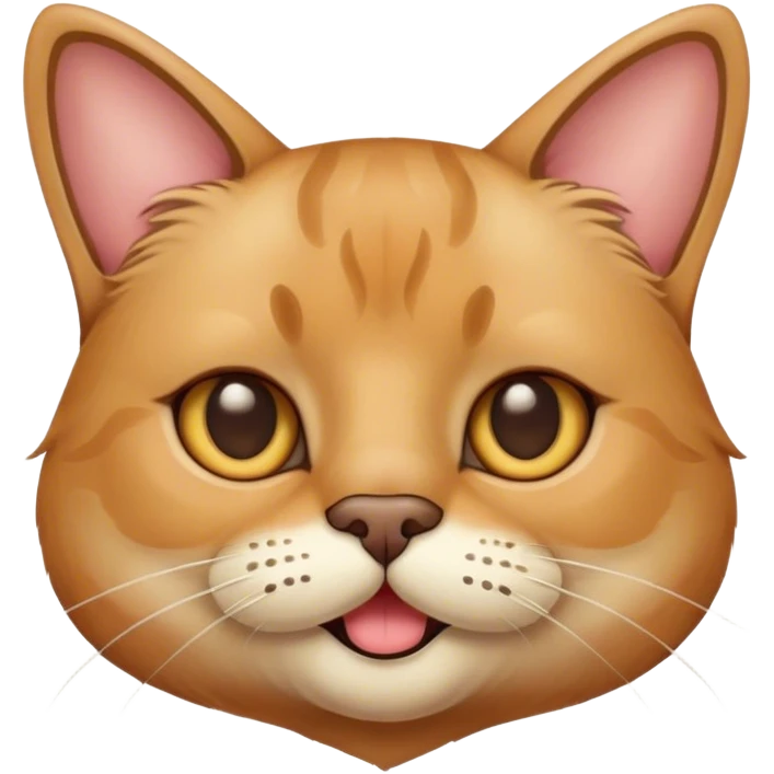 Cat with mustache  emoji