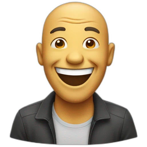 laughing man emoji