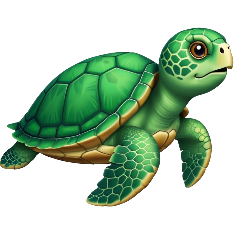 a sea turtle  emoji