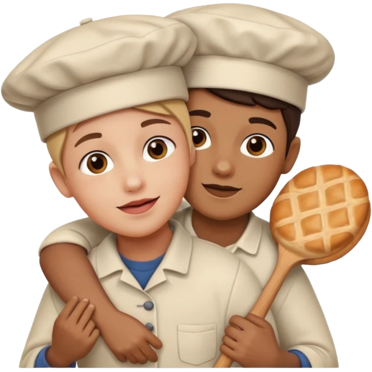 Piggy back baker emoji