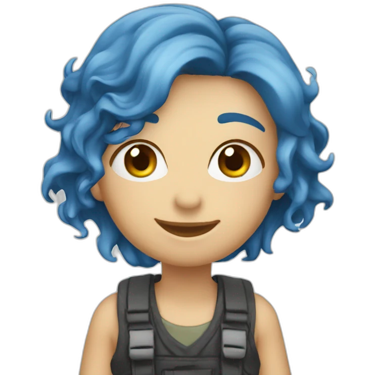 Carte bleu emoji