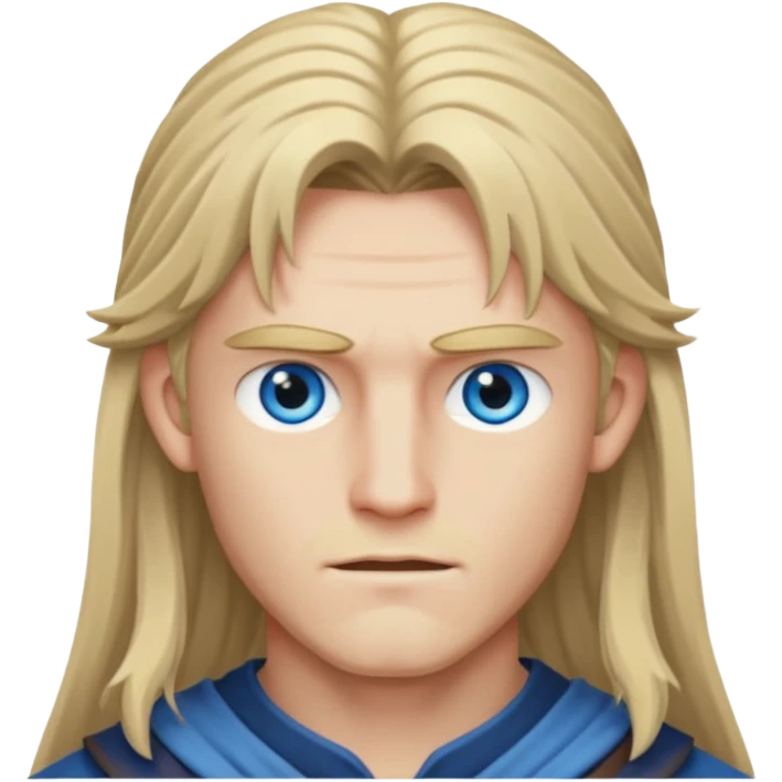 thorfinn face Kid Long hair   emoji