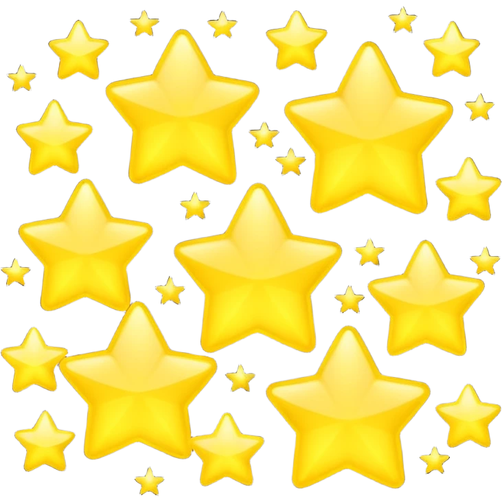 Yellow stars  emoji