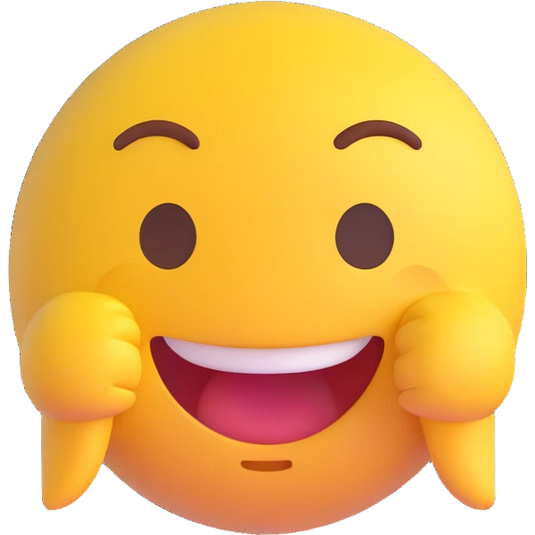 yellow emoji animation, starts neutral, right eyebrow arches, left drops, eyes glance left, mouth tightens slightly, seamless looping, transparent background, high resolution GIF emoji