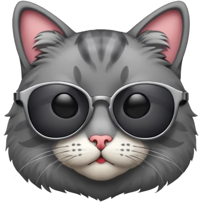 Cat wearing sunglasses emoji