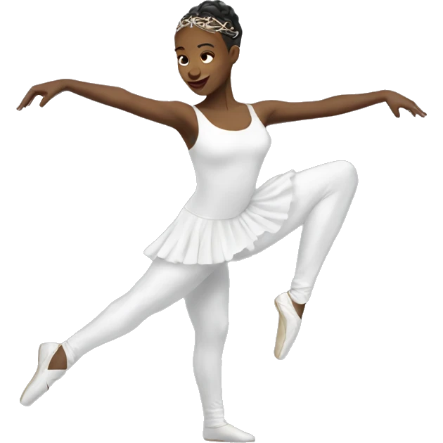 white dancer emoji