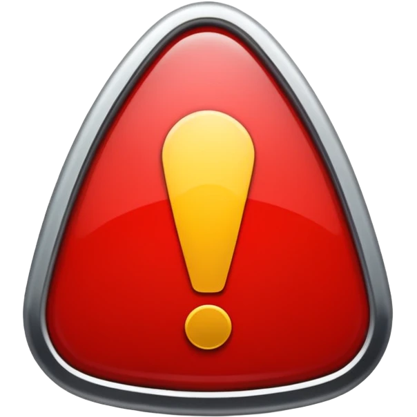 Warning Icon ❗ emoji