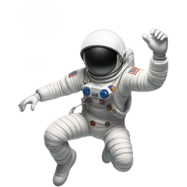 Dancing astronaut emoji