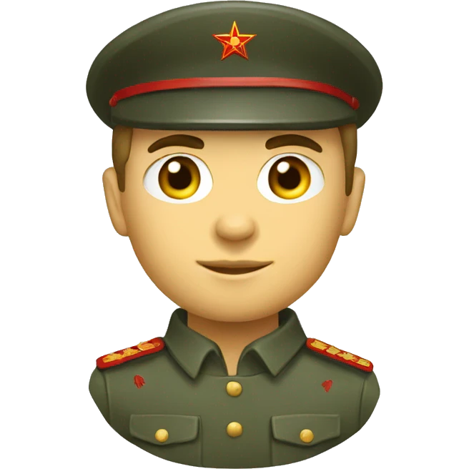 the USSR Soldier emoji