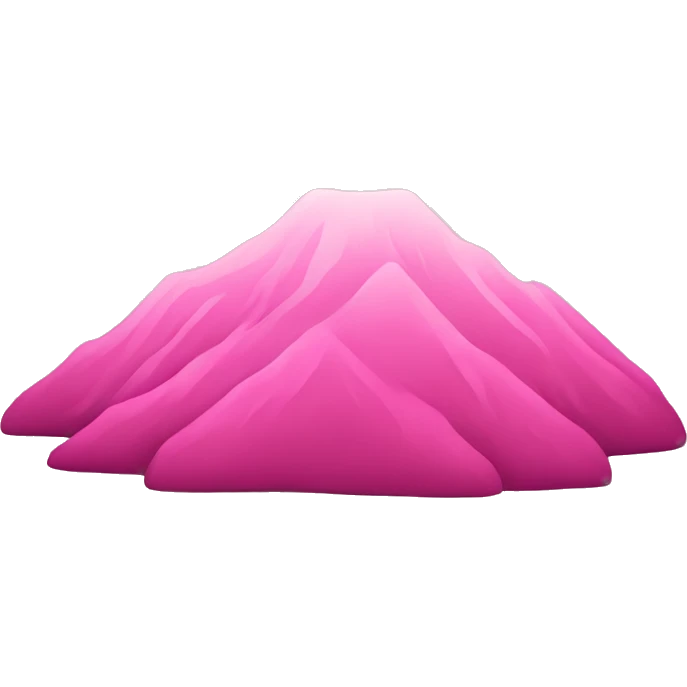 Pink hill emoji