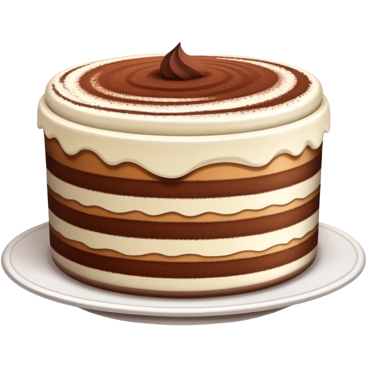 Tiramisu emoji